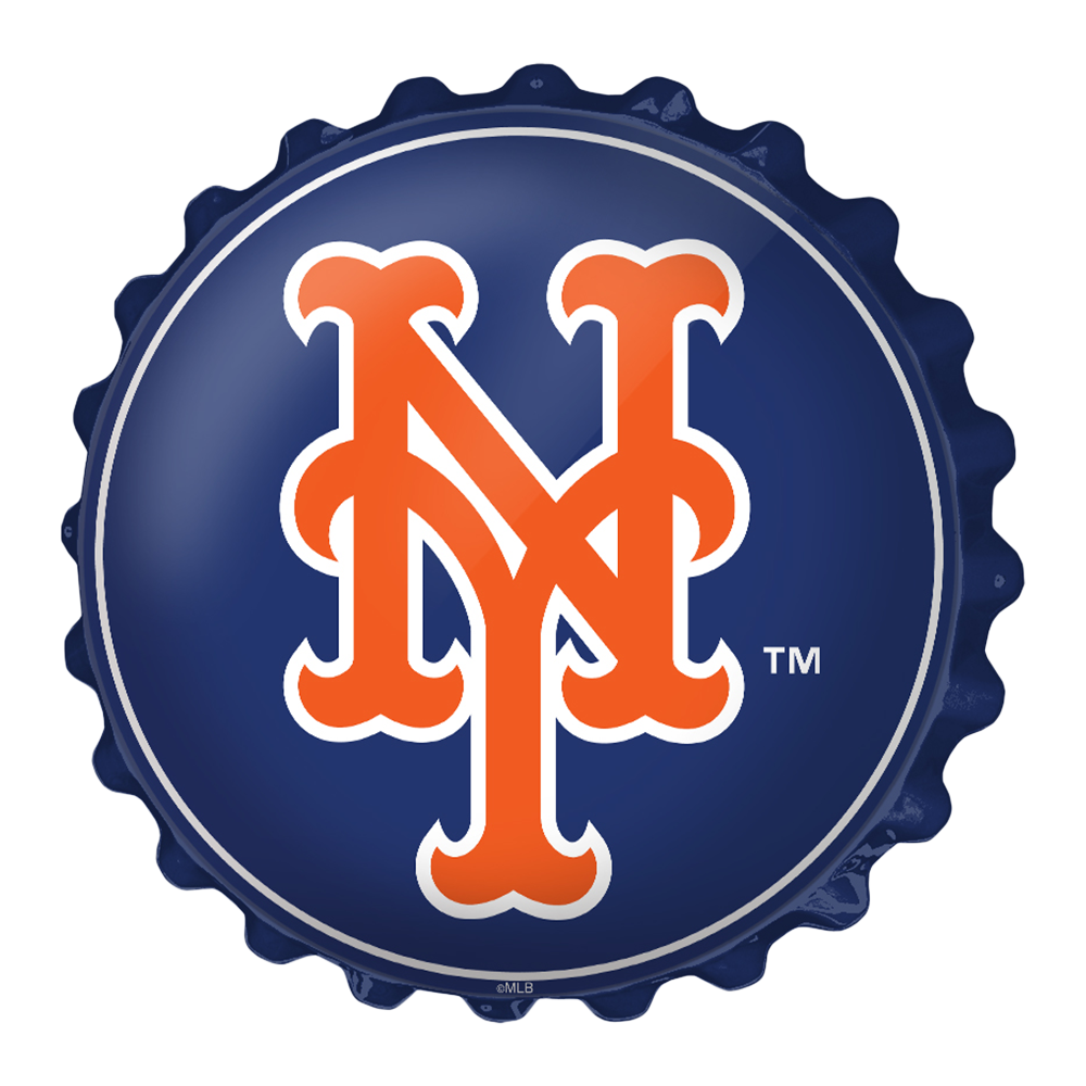 New York Mets Logo Bottle Cap Wall Sign The Fan Brand new-york-mets-logo-bottle-cap-wall-sign-the-fan-brand