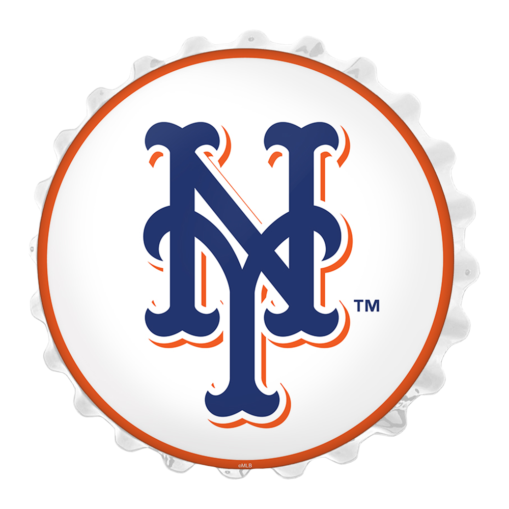 New York Mets: Logo - Bottle Cap Wall Sign - The Fan-Brand