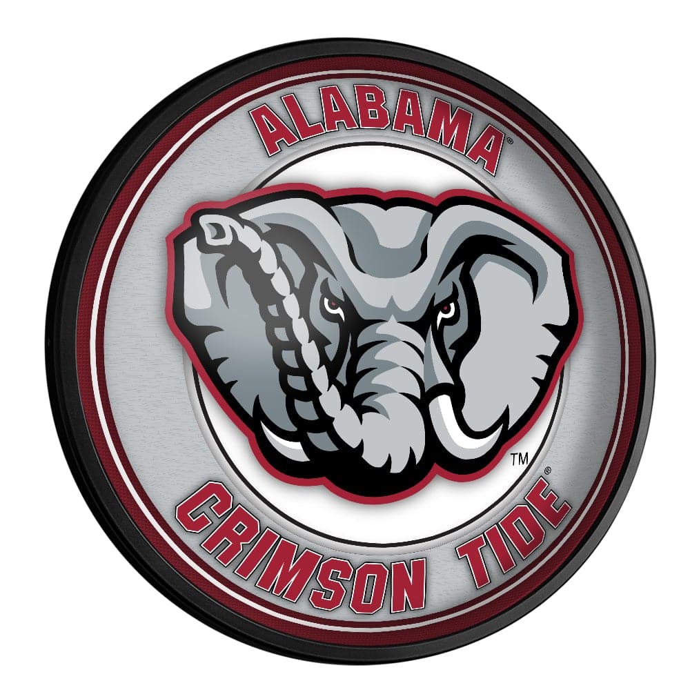 Alabama Crimson Tide: Al Logo - Faux Barrel Top Sign - The Fan-Brand