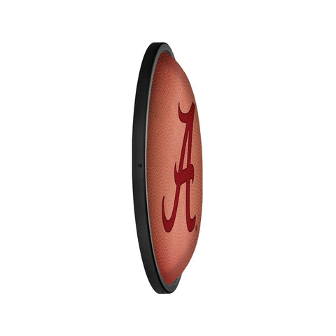 Alabama Crimson Tide: Pigskin - Oval Slimline Lighted Wall Sign - The Fan-Brand