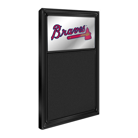 Atlanta Braves: Mirrored Chalk Note Board - The Fan-Brand