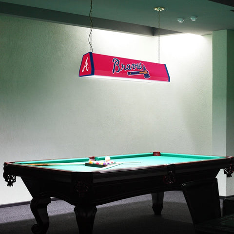 Atlanta Braves: Standard Pool Table Light - The Fan-Brand