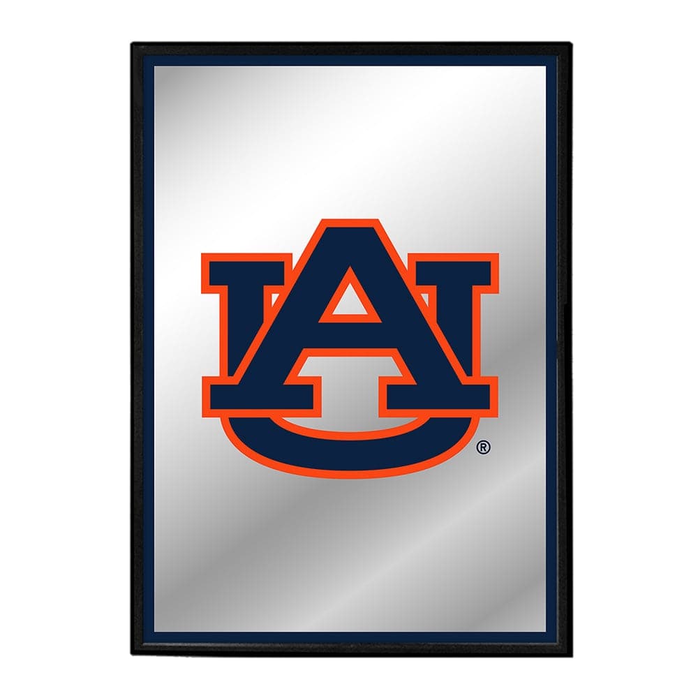 Auburn Tigers: Logo - Framed Mirrored Wall Sign - The Fan-Brand