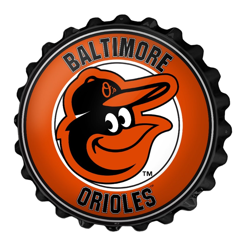 Baltimore Orioles: Bottle Cap Wall Sign - The Fan-Brand