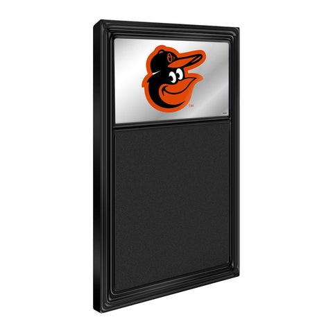 Baltimore Orioles: Logo - Mirrored Chalk Note Board - The Fan-Brand