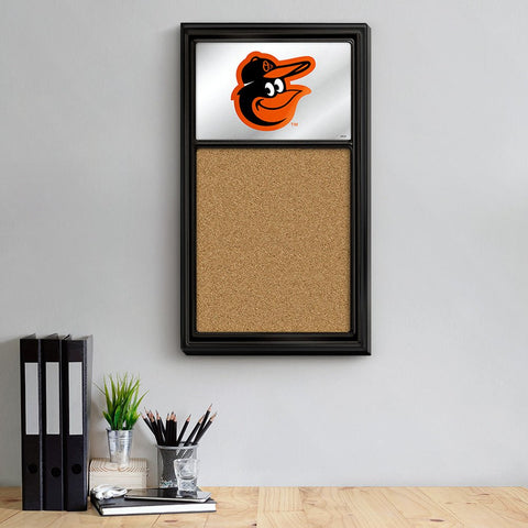 Baltimore Orioles: Logo - Mirrored Dry Erase Note Board - The Fan-Brand