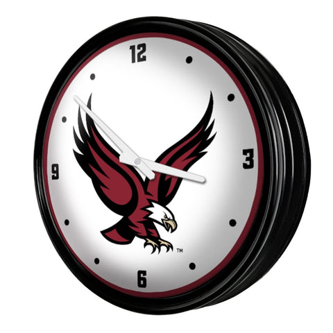 Boston College Eagles: Eagle - Retro Lighted Wall Clock - The Fan-Brand