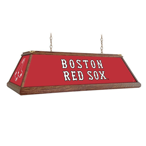 Boston Red Sox: Premium Wood Pool Table Light - The Fan-Brand