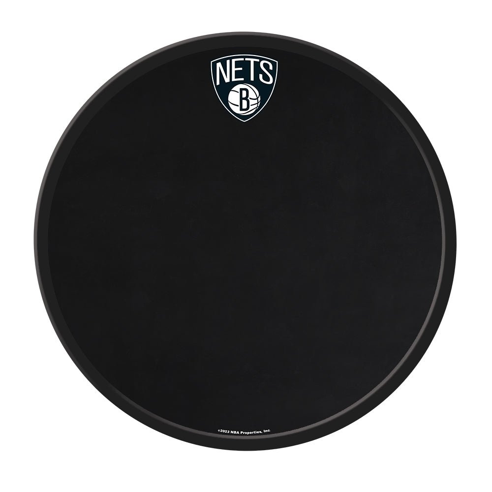 Brooklyn Nets: Modern Disc Chalkboard - The Fan-Brand