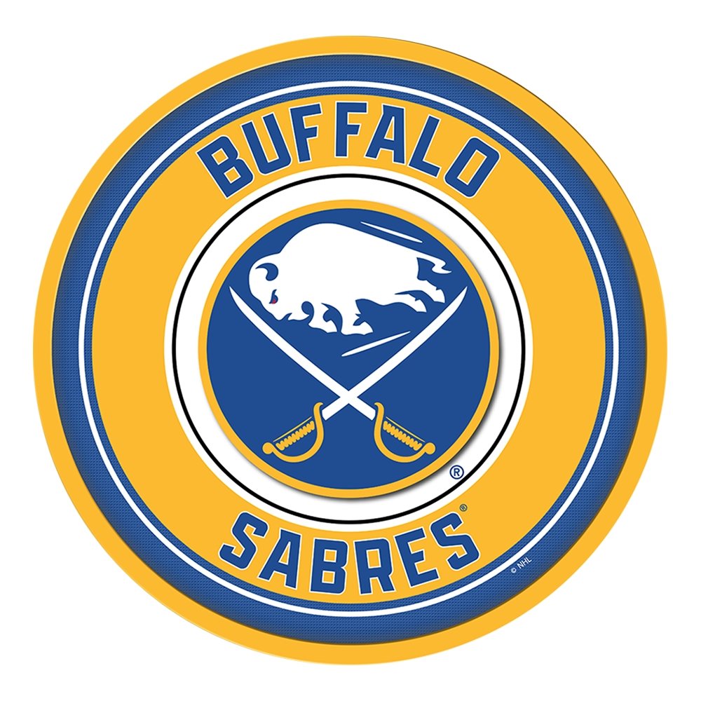 Buffalo Sabres Original Round Rotating Lighted Wall Sign