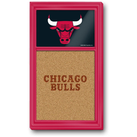 Chicago Bulls: Dual Logo - Cork Note Board - The Fan-Brand