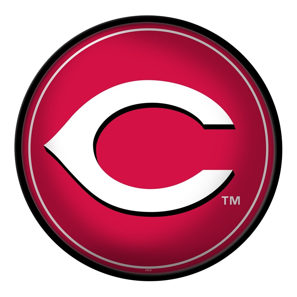 Cleveland Guardians: C Logo - Modern Disc Mirrored Wall Sign