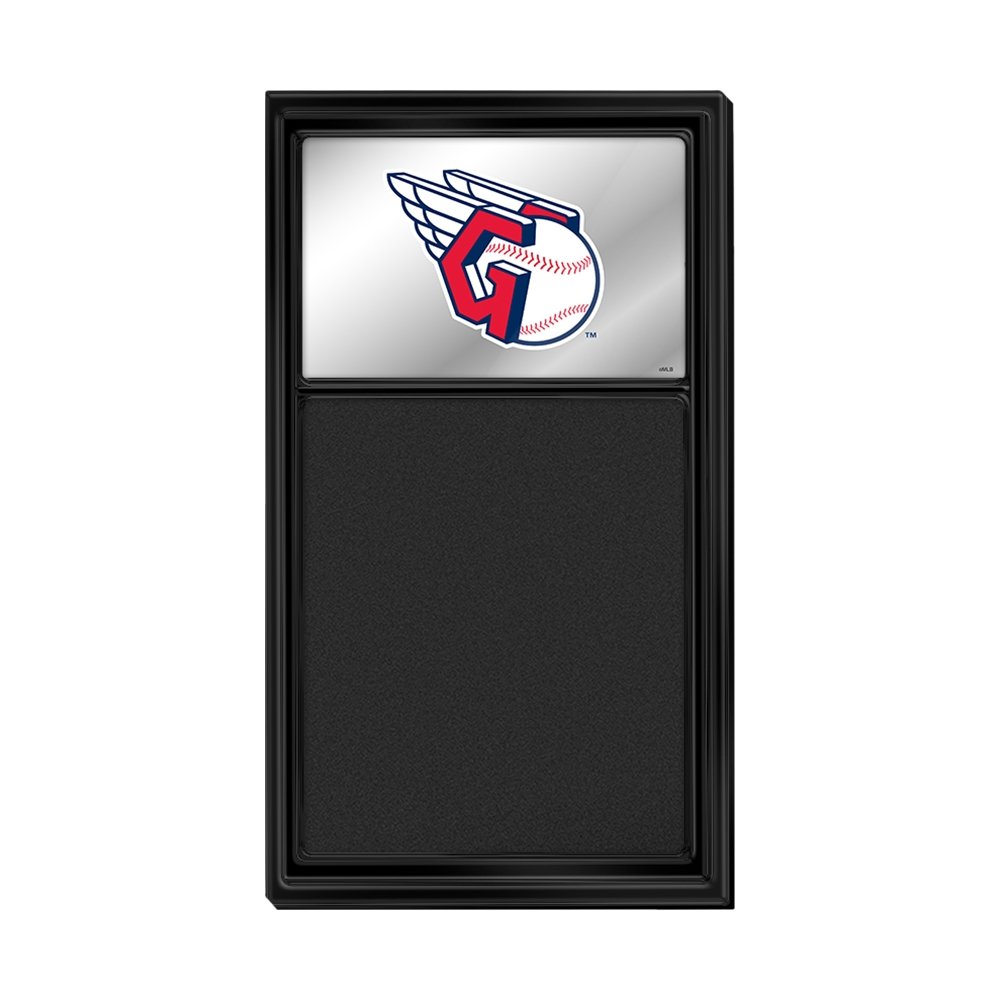 Cleveland Guardians: Logo - Mirrored Chalk Note Board - The Fan-Brand