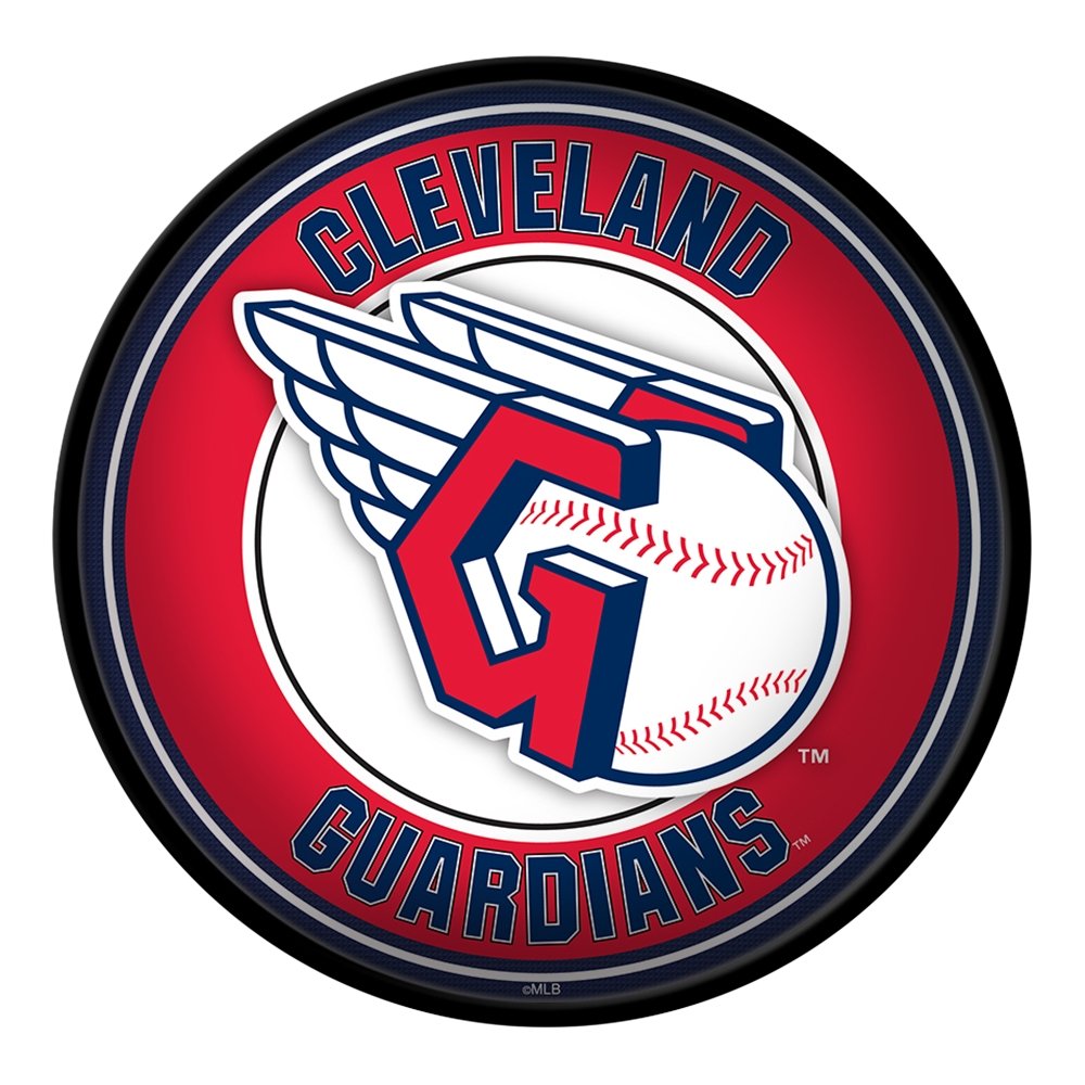Cleveland Guardians: Modern Disc Wall Sign - The Fan-Brand