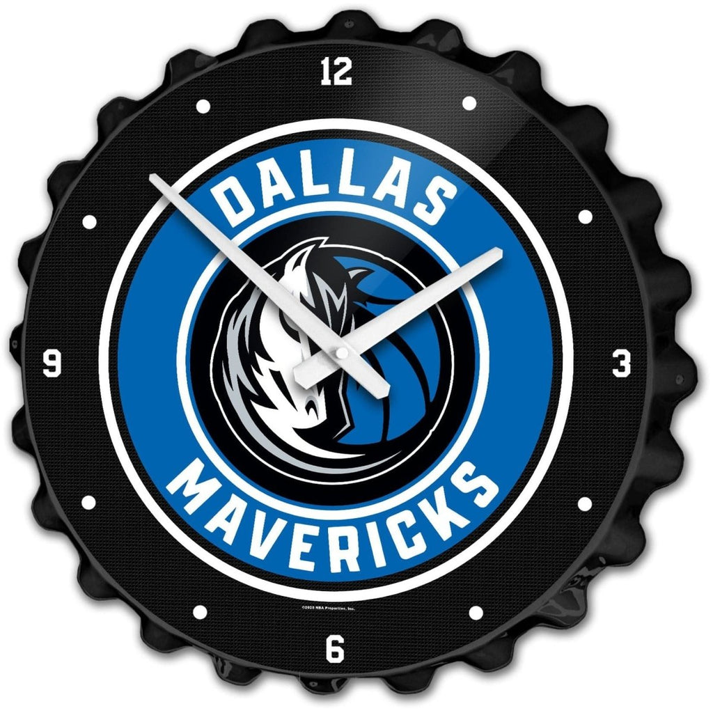 Dallas Mavericks: Bottle Cap Wall Clock - The Fan-Brand