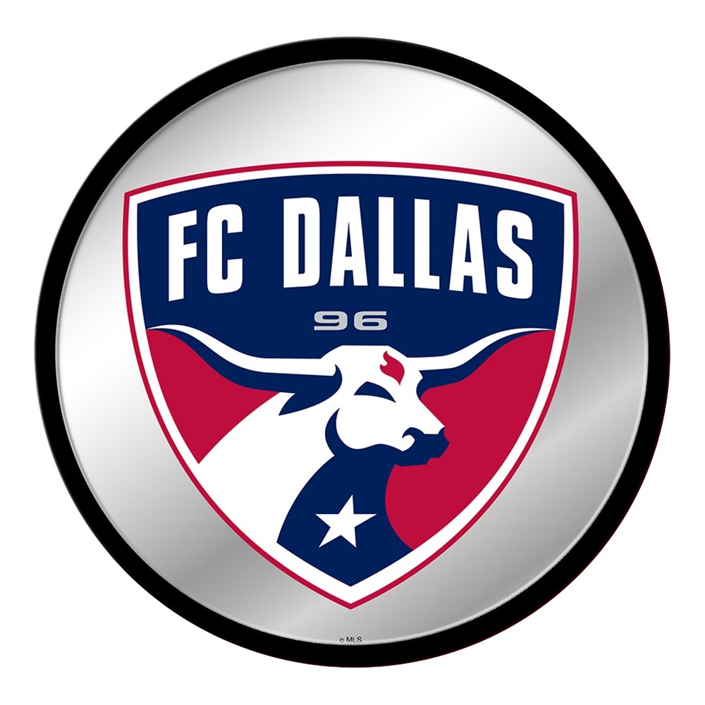 FC Dallas: Modern Disc Mirrored Wall Sign - The Fan-Brand