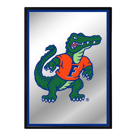 Florida Gators: Mascot - Framed Mirrored Wall Sign - The Fan-Brand