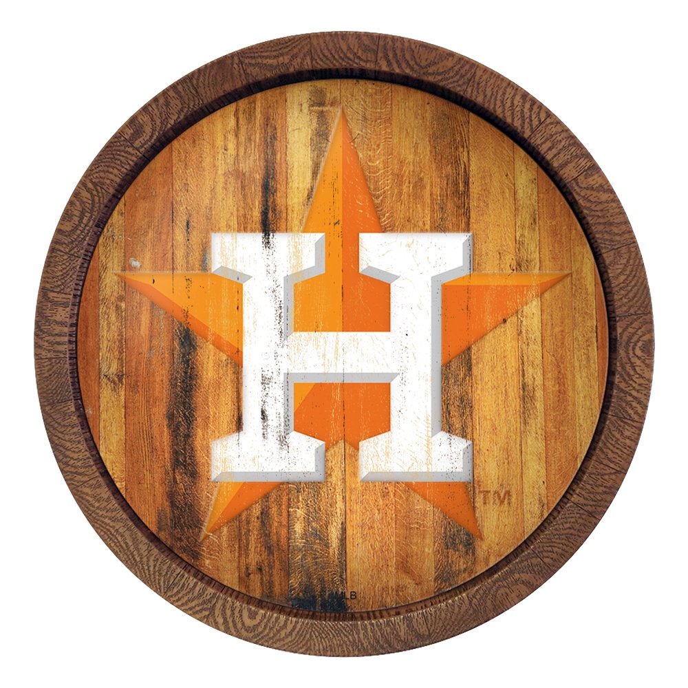 Houston Astros: Logo - Weathered 