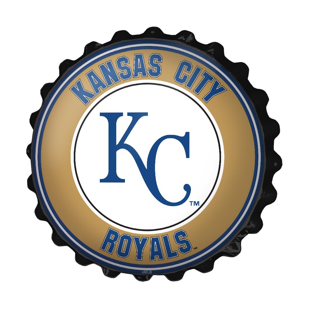 Kansas City Royals: Bottle Cap Wall Sign - The Fan-Brand