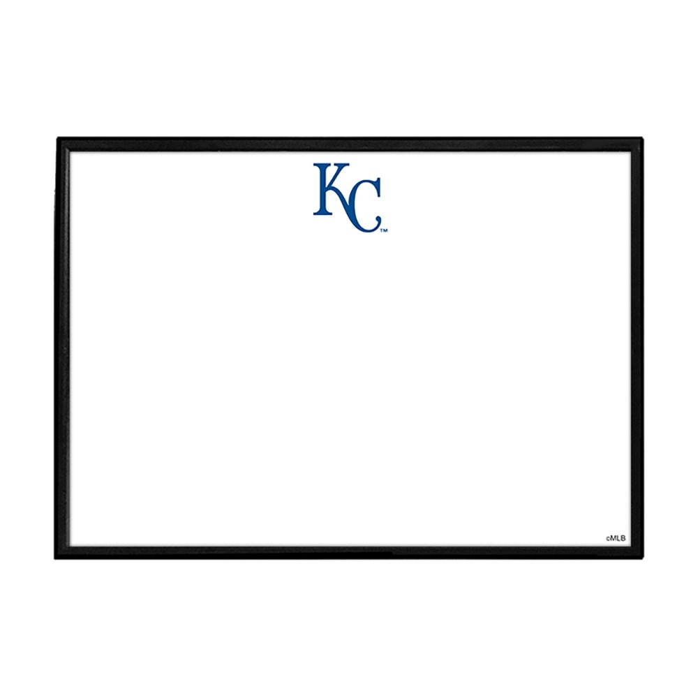 Kansas City Royals: Logo - Framed Dry Erase Wall Sign - The Fan-Brand