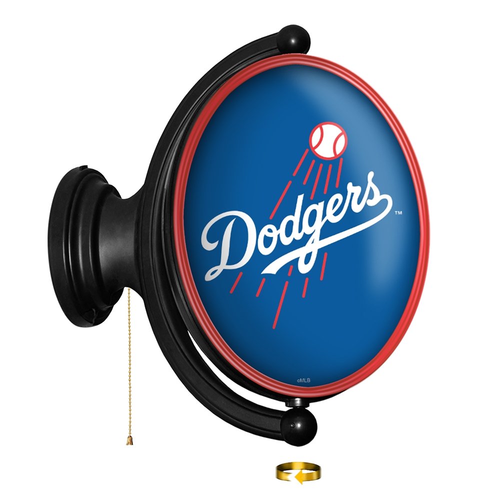 Los Angeles Dodgers Round Baseball Metal Sign