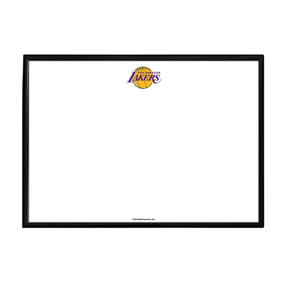 Los Angeles Lakers: Framed Dry Erase Wall Sign - The Fan-Brand