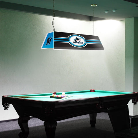 Miami Marlins: Edge Glow Pool Table Light - The Fan-Brand