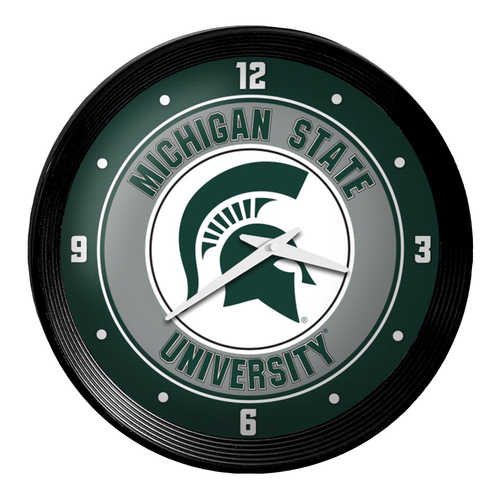 Inter Miami CF: Soccer Ball - Ribbed Frame Wall Clock