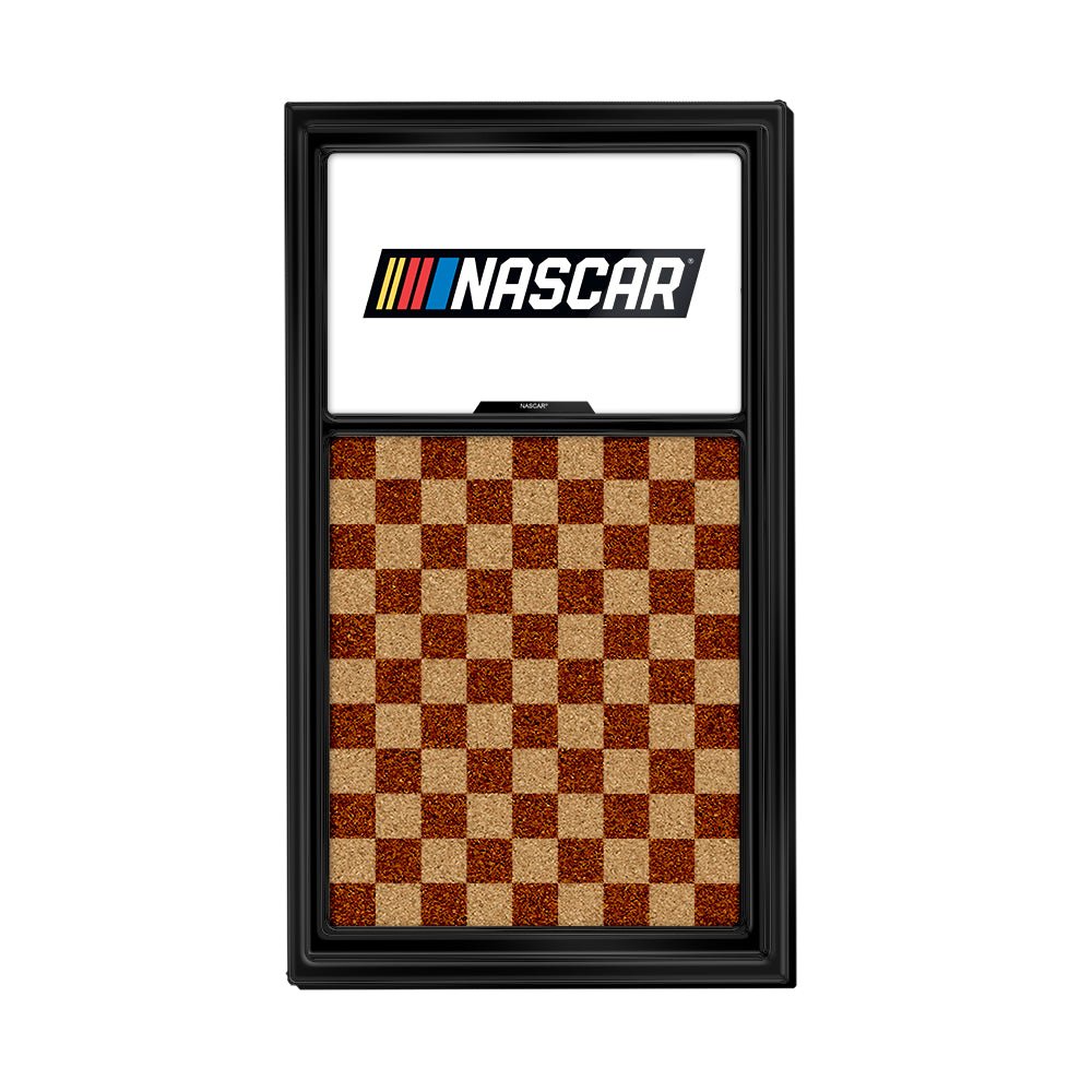 NASCAR: Dual Logo - Cork Note Board - The Fan-Brand