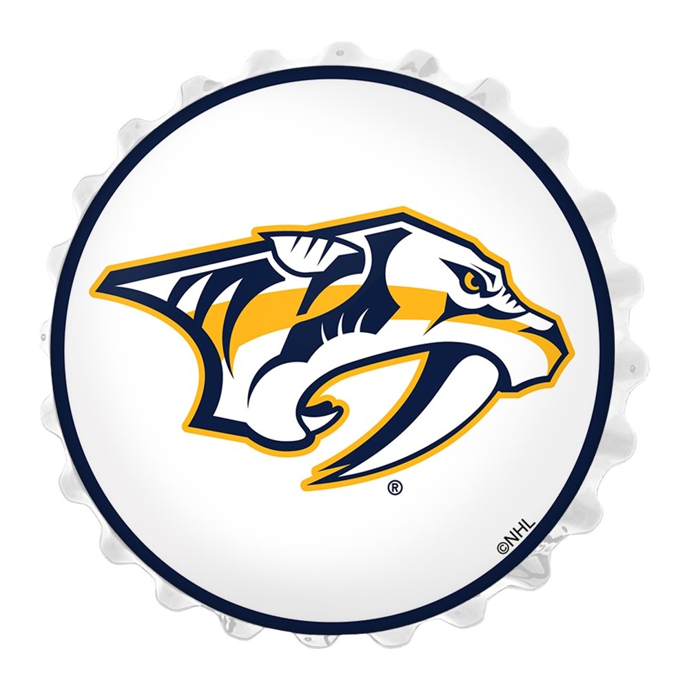 Nashville Predators Bottle Cap Wall Light The FanBrand