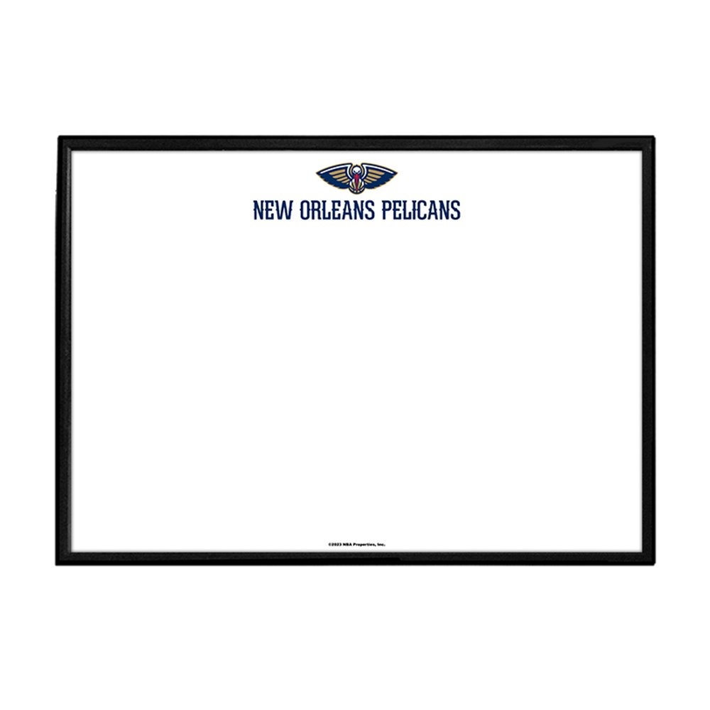 New Orleans Pelicans: Framed Dry Erase Wall Sign - The Fan-Brand