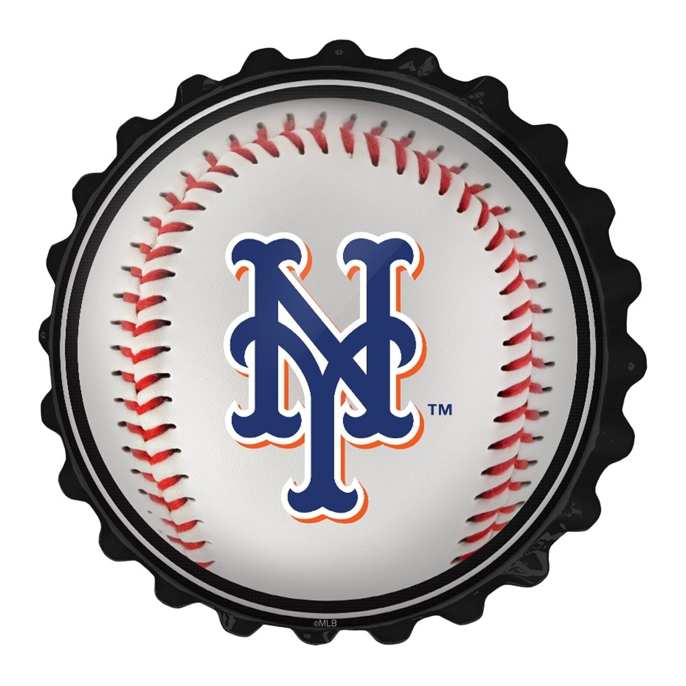 New York Mets: Logo - Bottle Cap Wall Sign - The Fan-Brand