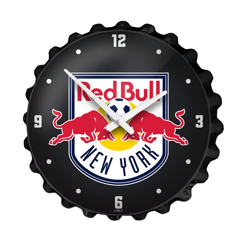 New York Red Bulls: Bottle Cap Wall Clock - The Fan-Brand