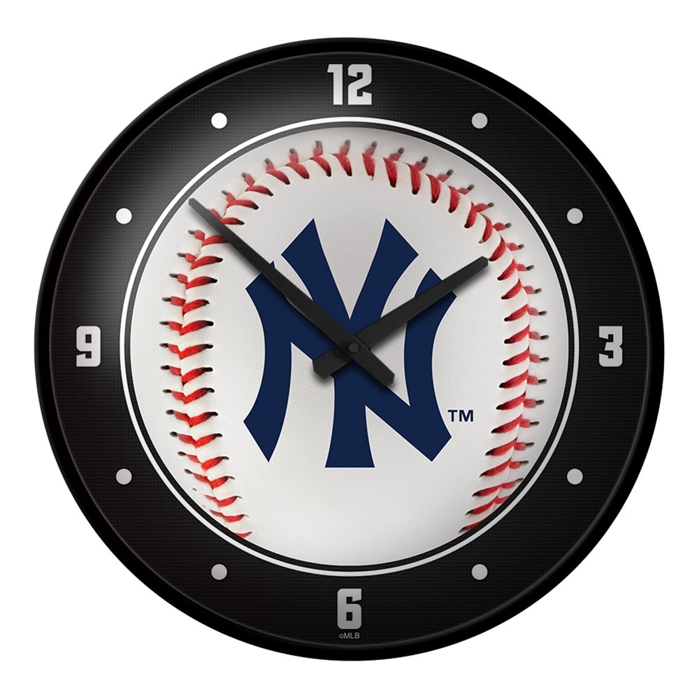 New York Yankees Clock MLB Fan Shop