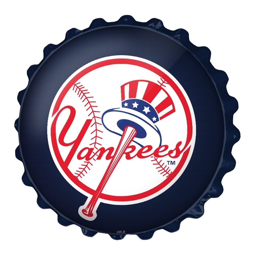 New York Yankees: Bottle Cap Wall Sign - The Fan-Brand