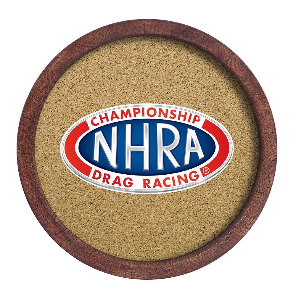 NHRA: Mirrored Barrel Top Cork Note Board - The Fan-Brand