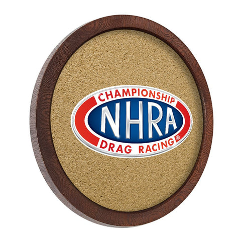 NHRA: Mirrored Barrel Top Cork Note Board - The Fan-Brand