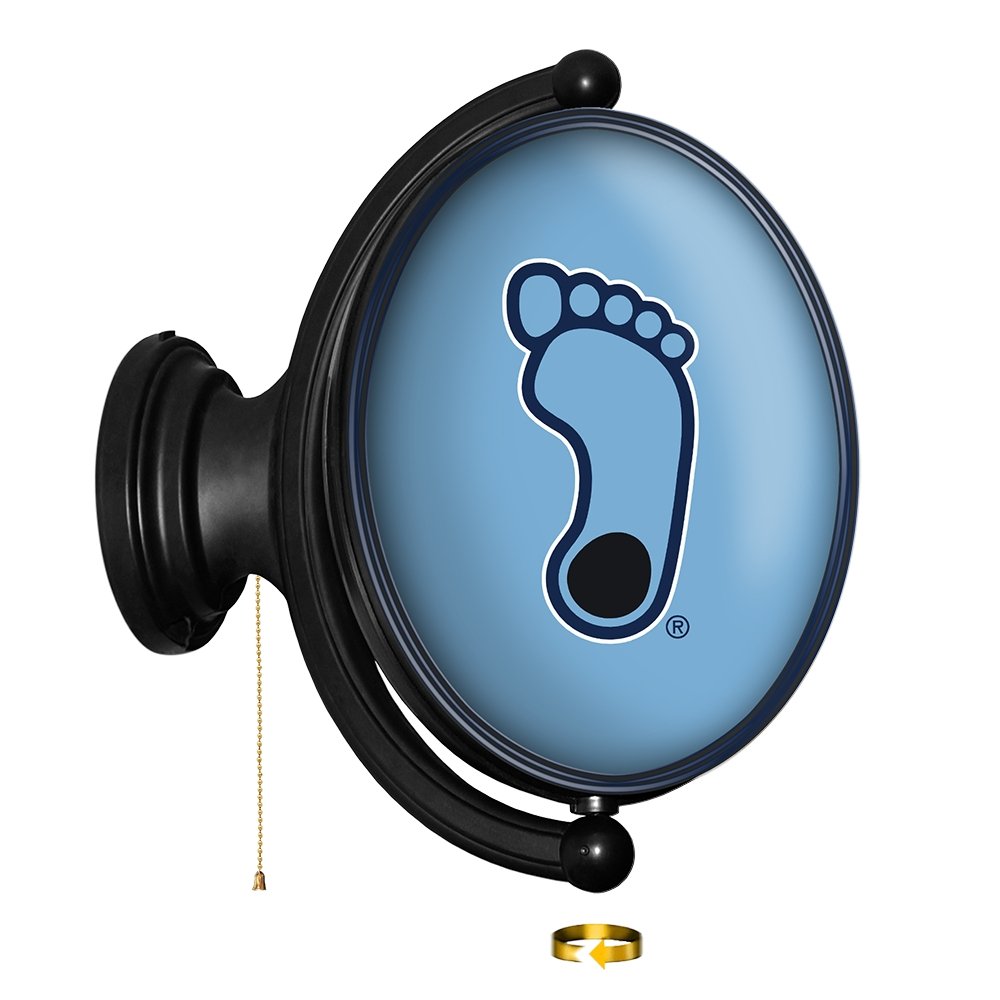North Carolina Tar Heels: Heel Logo - Original Oval Rotating Lighted ...