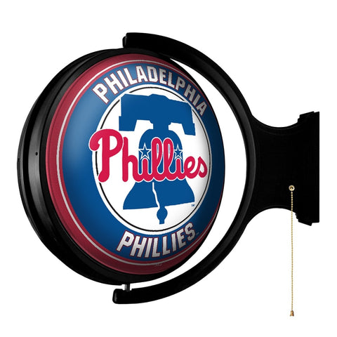 Philadelphia Phillies: Original Round Rotating Lighted Wall Sign - The Fan-Brand
