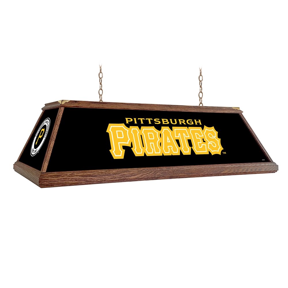 Pittsburgh Pirates: Premium Wood Pool Table Light - The Fan-Brand