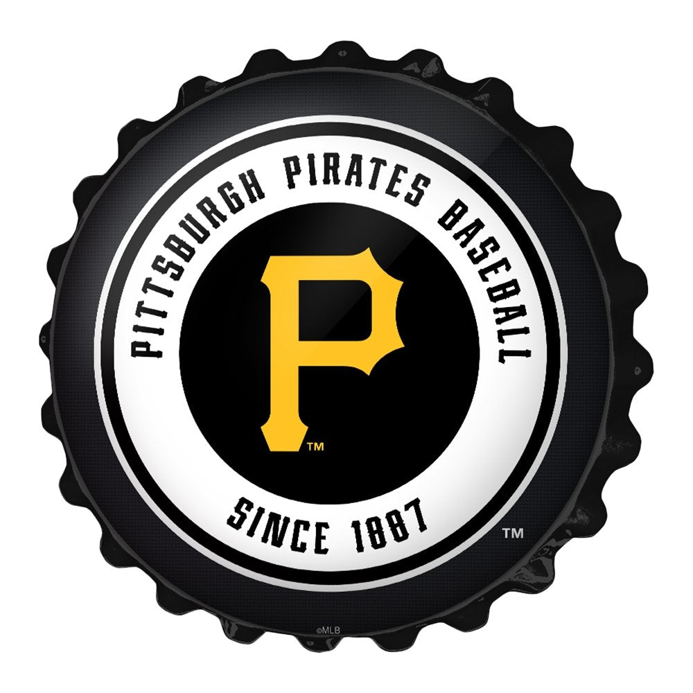Pittsburgh Pirates: Seal - Bottle Cap Wall Sign - The Fan-Brand