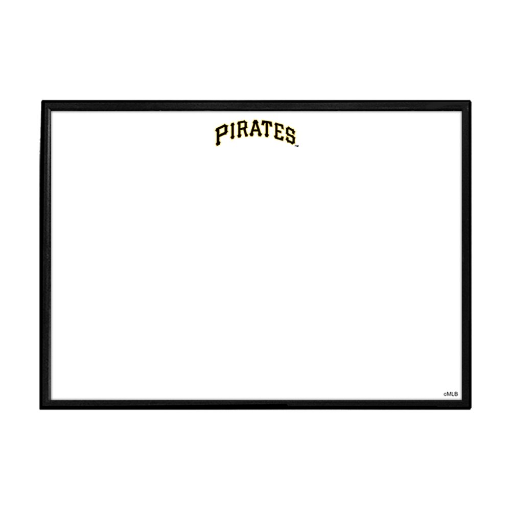 Pittsburgh Pirates: Wordmark - Framed Dry Erase Wall Sign - The Fan-Brand
