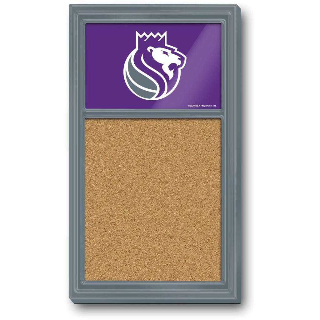 Sacramento Kings: Lion - Cork Note Board - The Fan-Brand