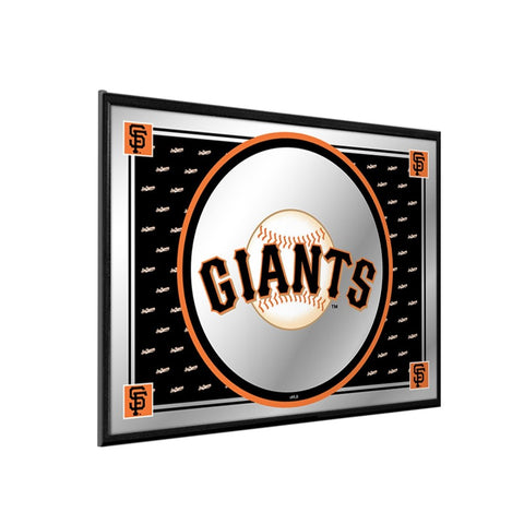 San Francisco Giants: Team Spirit - Framed Mirrored Wall Sign - The Fan-Brand