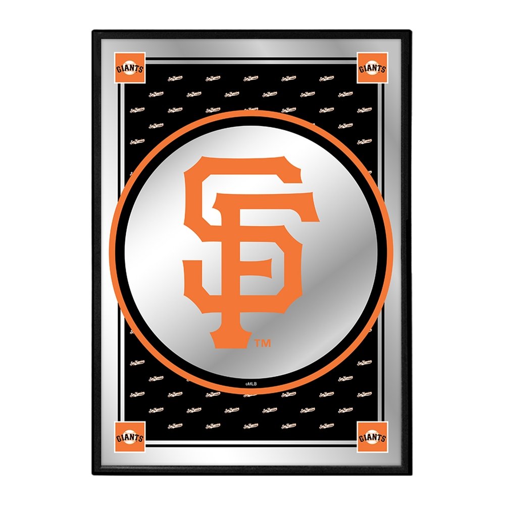 The Fan-Brand San Francisco Giants Vertical Framed Mirrored Sign, Orange, Size NA, Rally House
