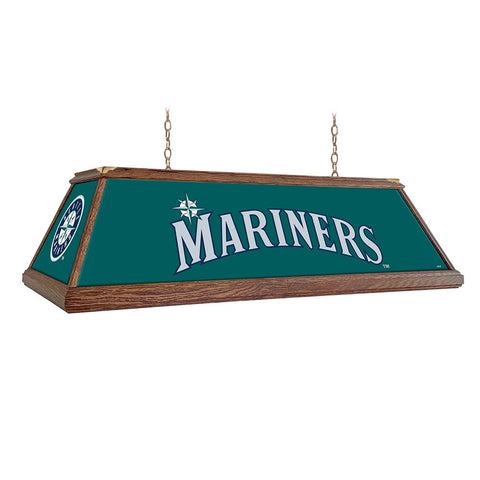 Seattle Mariners: Premium Wood Pool Table Light - The Fan-Brand
