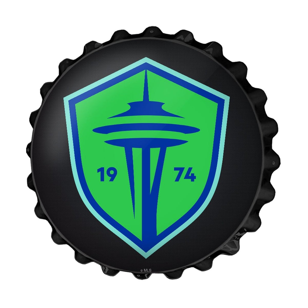Seattle Sounders: Bottle Cap Wall Sign - The Fan-Brand