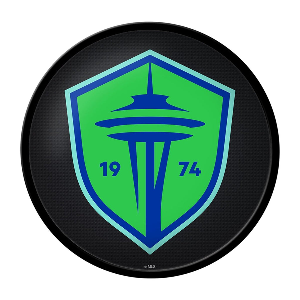 Seattle Sounders: Modern Disc Wall Sign - The Fan-Brand