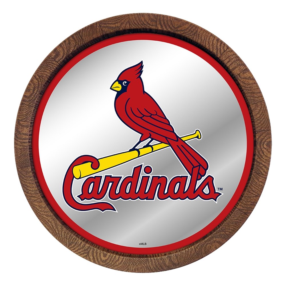 St. Louis Cardinals Acrylic Cap and Baseball Logo Display Case