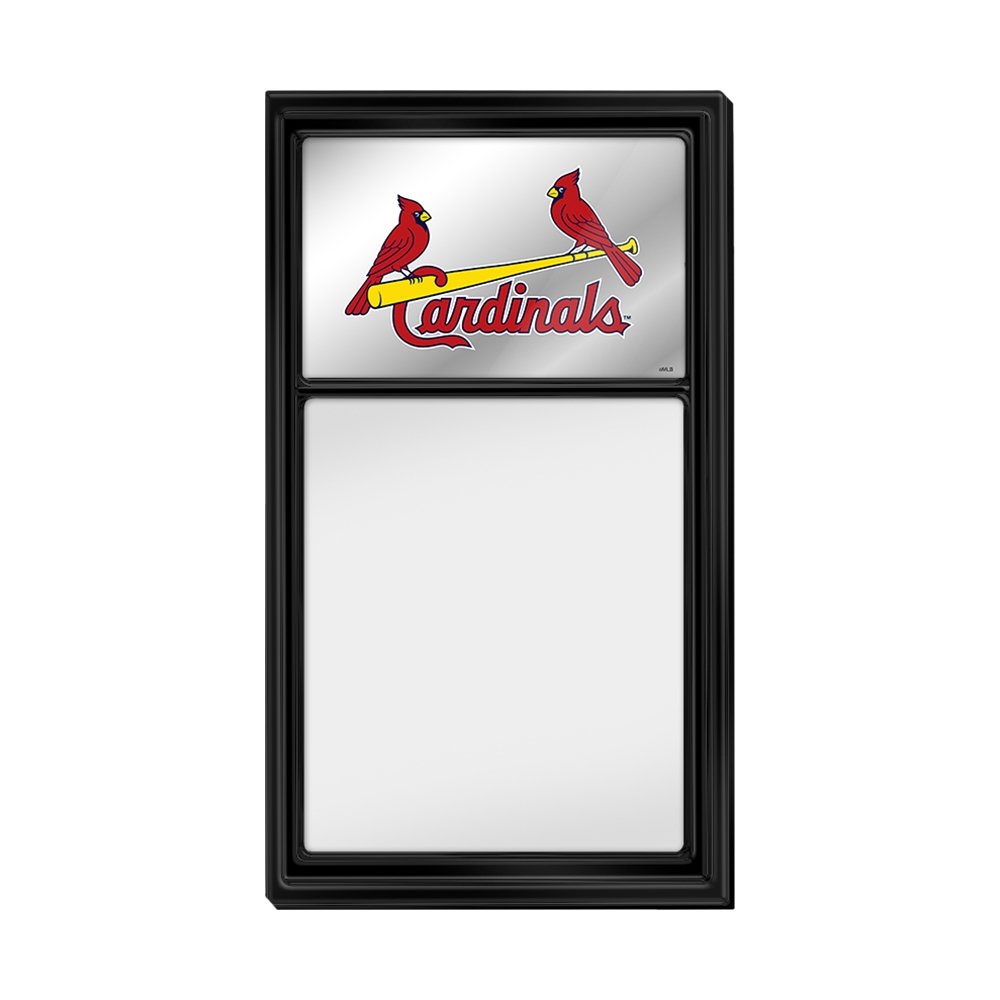 St. Louis Cardinals: Mirrored Dry Erase Note Board - The Fan-Brand